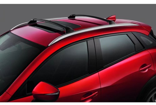 Silver Roof Rack Roof Rail For 2017-2018 Mazda CX-5 Aluminum Luggage Roof Rail