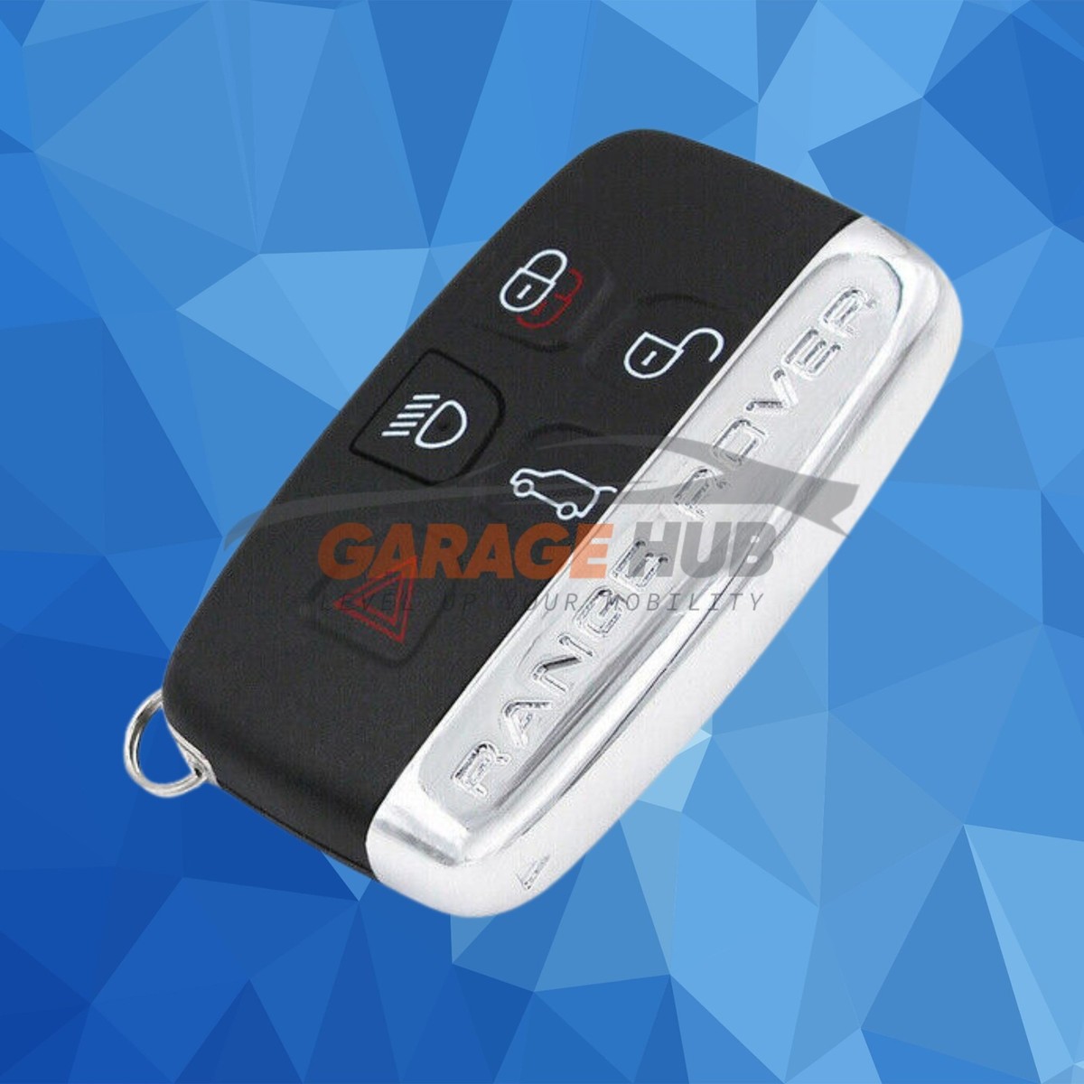 Guscio Portachiavi Con Telecomando A 5 Pulsanti YMYNY Per Land Rover Range Rover Sport Lr4 Evoque Laterale Con Scritte 87280604