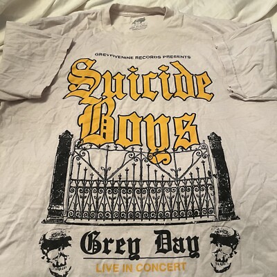 XL $uicideboy$ Grey Day Tour Merch Rap T Shirt SuicideBoys G59 Records Tee