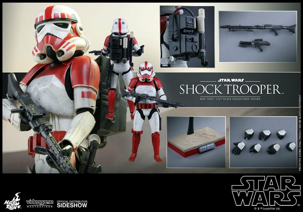 1/6 Scale Star Wars Shock Trooper Vgm20 Hot Toys 902649 | eBay