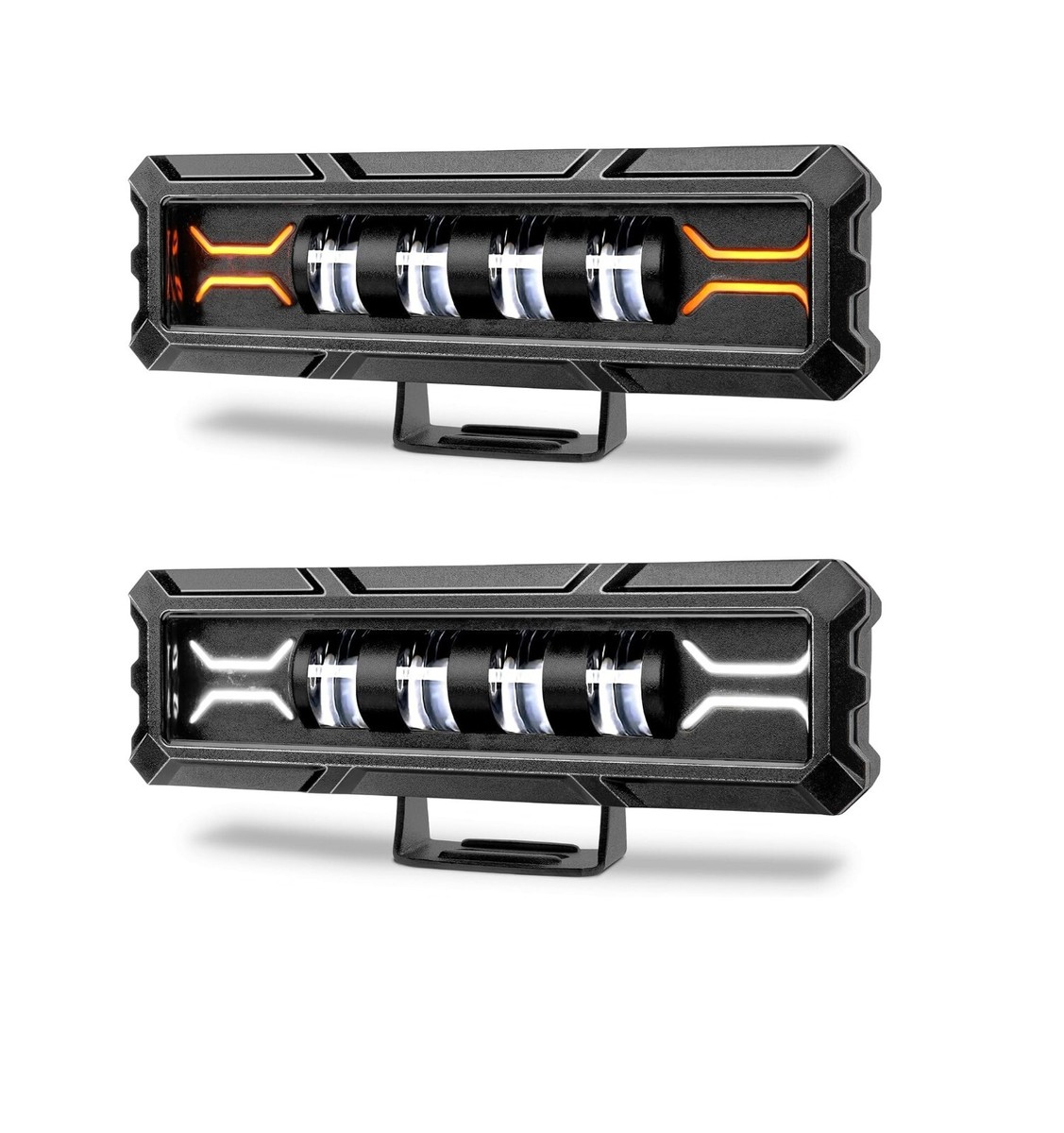 Phare Antibrouillard LED Encastré 7 Pouces | Blanc 6000K Ou Ambre 3000K | 12V-24V, IP67 | Pour VTT, SUV, Camion