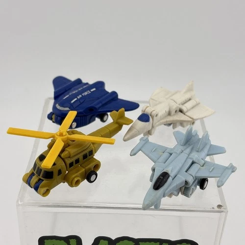 Transformers G1 1989 AIR PATROL Complete Set Micromasters Planes Helicopter Lot