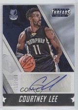 2015 Panini Threads Signage 11/199 ( Pictured) Courtney Lee Mike Conley Auto 0q0