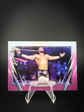 2026 Topps Chrome WWE # 77 Austin Theory /250 Pink Refractor