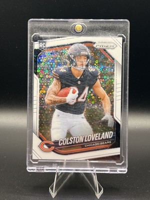 Colston Loveland RC disco Prizm 2025 Panini Chicago Bears Rookie  