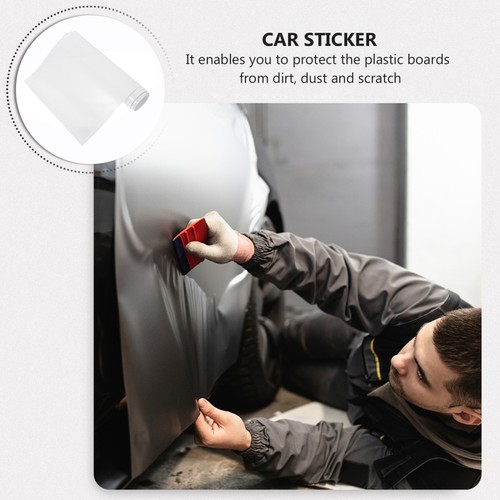 3 Mx15CM Transparent Protective Film Clear Paint Protection Car Interior - Picture 2 of 12