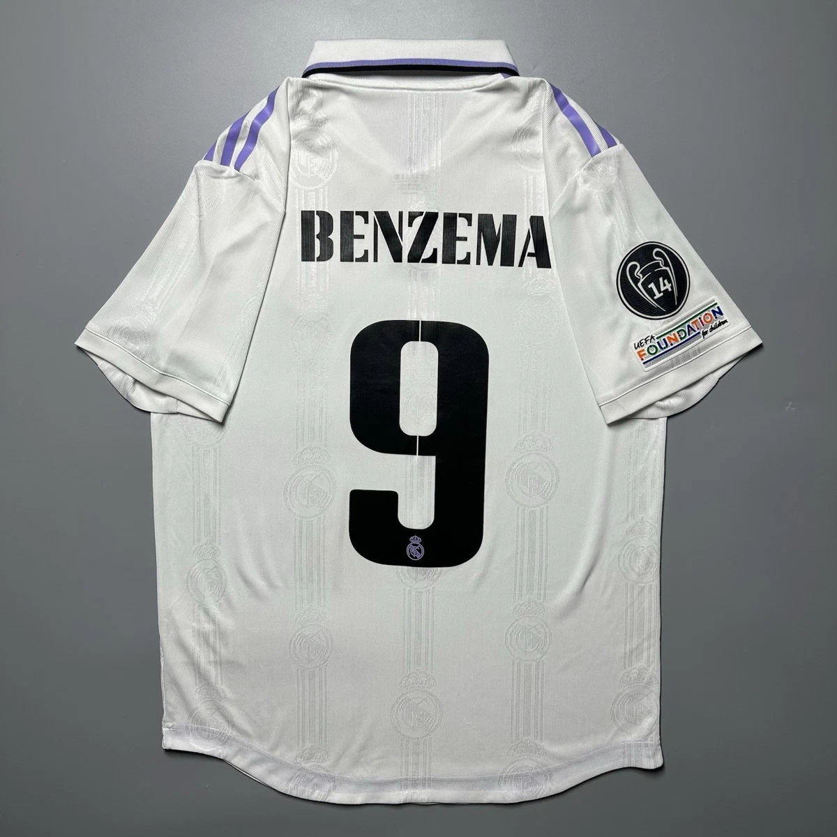 皇马Karim Benzema 国际俱乐部足球球迷球衣| eBay