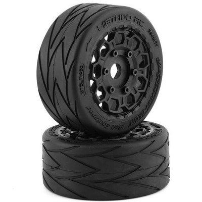 Method RC Velociter Belted Onroad Reifen auf Hive Felgen 1/7 45/100