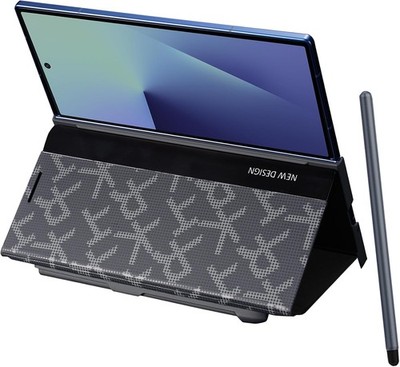 für Samsung Galaxy Z Fold3 Handyhülle mit S Pen Slot, Eingabestift ist im L
