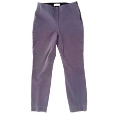 Everlane Womens The Side-Zip Work Pant Charcoal Grey Slim Ankle Trousers 8
