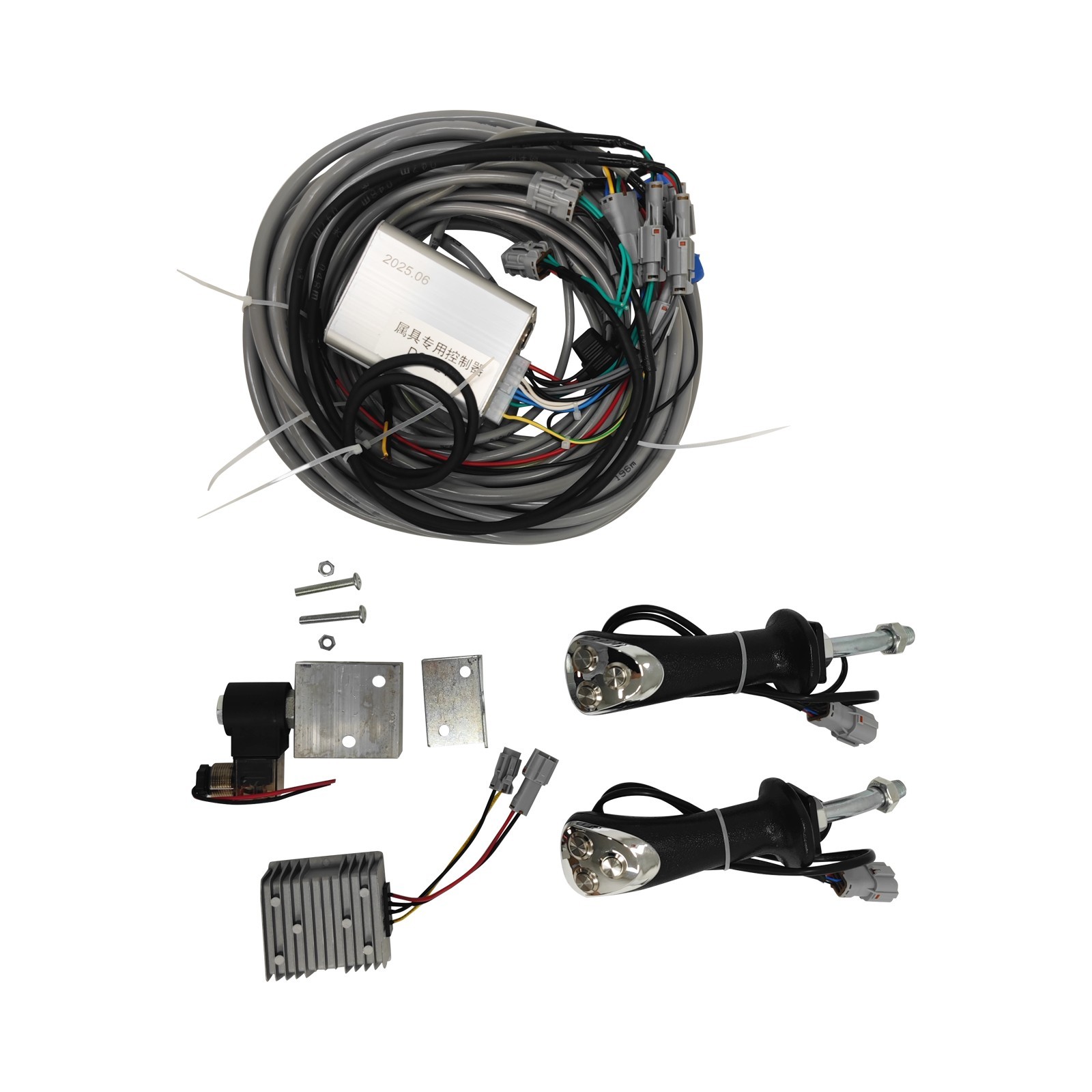 Excavator Rotating Hydraulic Log Grapple Material Grabber Claw Bucket Attachment