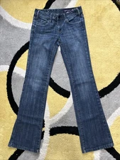 Vigoss Women’s Jeans Flap Back Pockets Size 0 (28x30.5) Low Rise