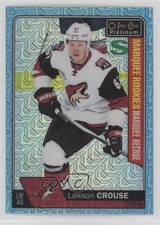 2016 O-Pee-Chee Platinum Marquee Rookies Ice Blue Traxx Lawson Crouse #178 0e3