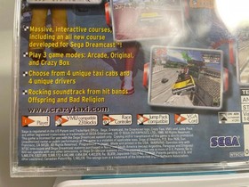 Crazy Taxi Sega Dreamcast New Factory Sealed Case Cracked