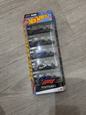 Hot Wheels 5-Pack Formula One F1 Racing Diecast Cars Sealed Sets 1:64