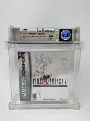Final Fantasy VI 6 Nintendo Game Boy Advance GBA  Sealed WATA 9.6 A+ Brand New
