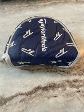 TaylorMade TP Collection Mallet Putter Headcover Only Head Cover Blue White