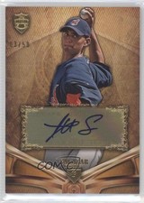 2013 Topps Supreme Retired and Active Auto 3/50 Danny Salazar #SA-DSL Auto 2u3