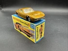 Superfast Lesney Matchbox #33 GOLD LAMBORGHINI MIURA P400 Original Box COMPLETE