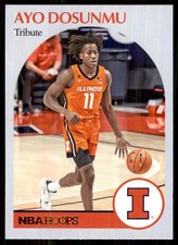 2021-22 Panini Chronicles Draft Picks Bronze Ayo Dosunmu/Hoops Retro #69
