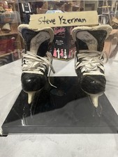 Signed Steve Yzerman Bauer Supreme Custom 1000 Ice Hockey Skate Vintage ICM 80’s