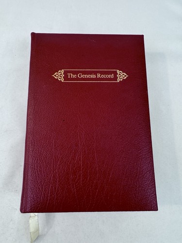 The Genesis Record Henry M Morris Signed Limited First Edition #994 Hardcover - Photo 1/16
