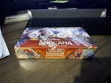 Disney Lorcana TCG WILDS UNKNOWN Booster Box - New, Factory Sealed