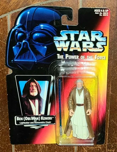 Star Wars Power of the Force: BEN (OBI-WAN) KENOBI 4" Figure w/Accessories!