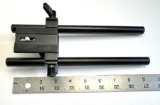 Rail Rod Base Plate Support System 9” Rails 15mm Diameter 60mm Apart