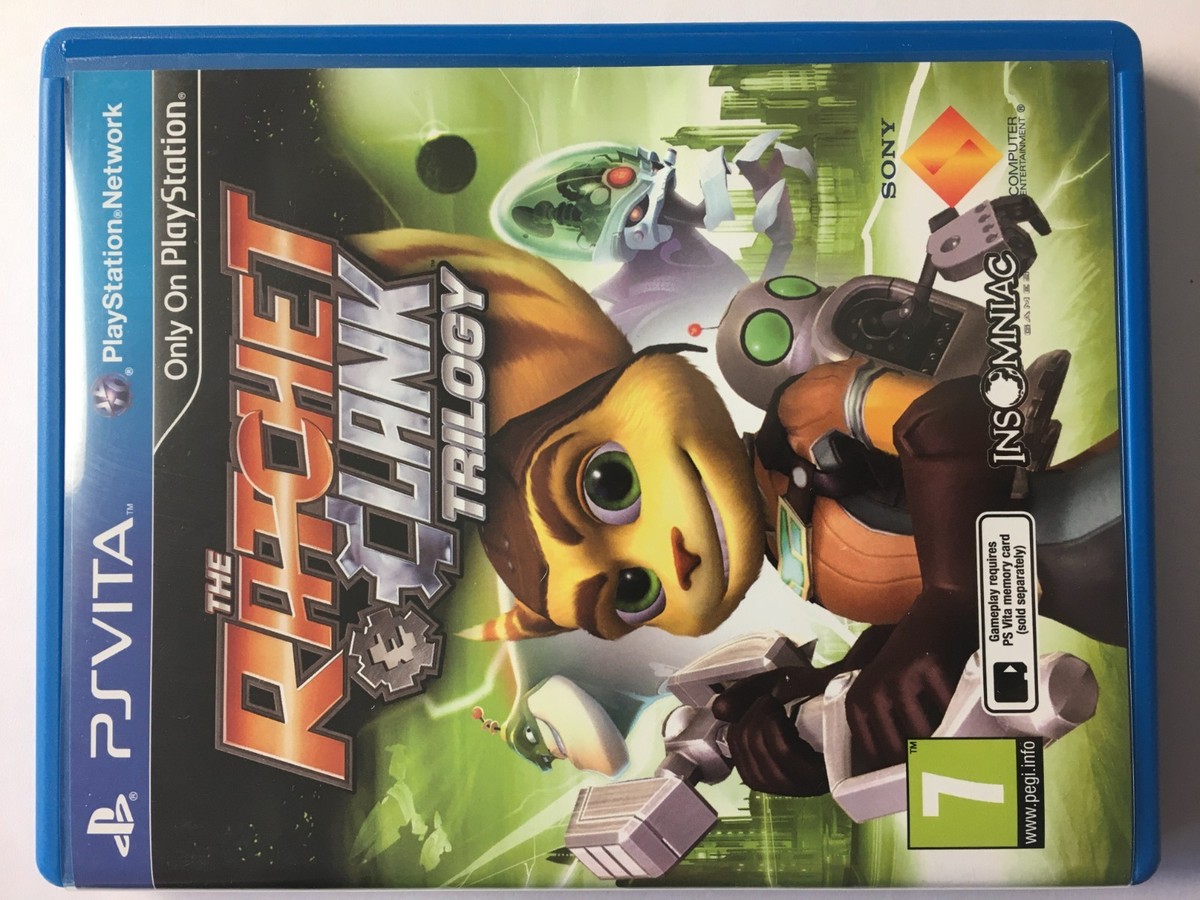 The Ratchet & Clank Trilogy / Collection (Region Free, Works
