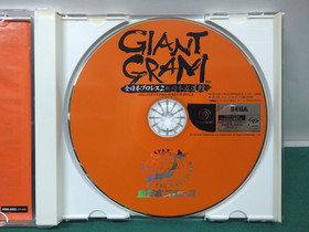 SEGA Dreamcast GIANT GRAM All Japan Prowrestling 2 - spine, etc. JAPAN. DC 25503