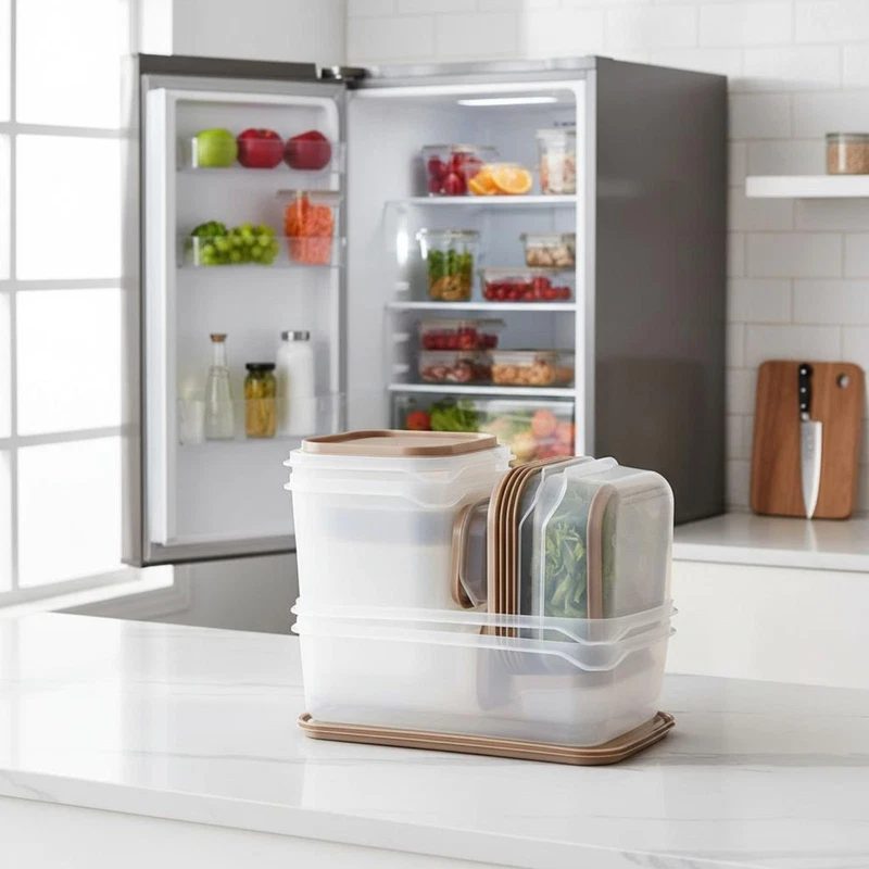 17-17 Piece Airtight Fridge Food Storage Box Set