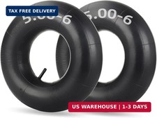 GICOOL 13x5.00-6 Inner Tube, 2 Pack with TR-13 Valve Stem, Heavy Duty, Universal
