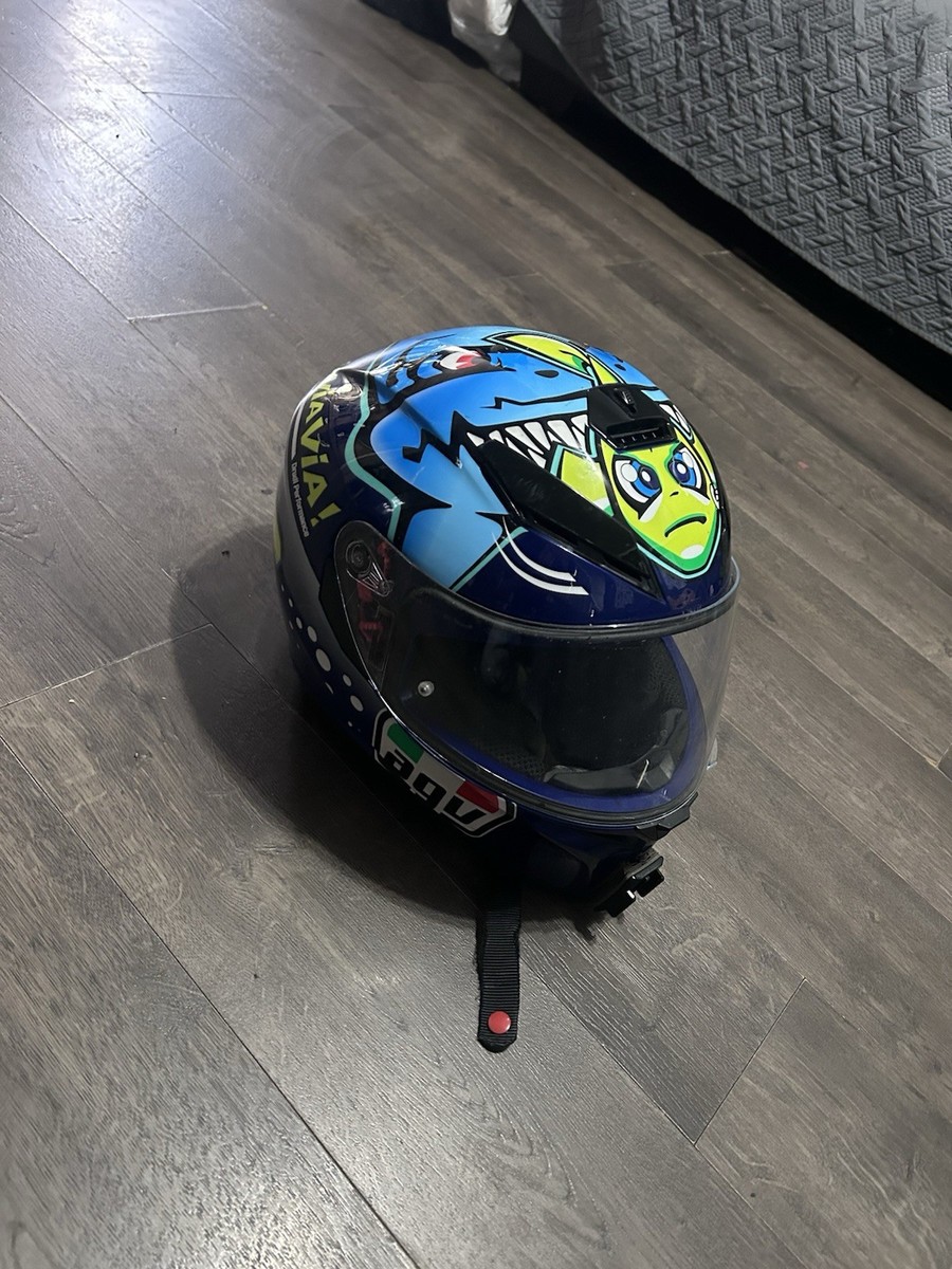 This Is A AGV K-3 SV full-face motorcycle helmet, Valentino Rossi