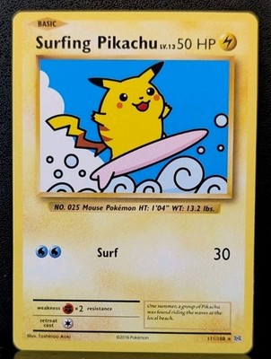 サーフィンピカチュウ 2016 PSA 10 2016 Pokemon Evolutions XY Surfing Pikachu Secret Rare Basic III