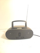 Sony Boombox ZS-S2iP CD Player AM FM Radio iPod Dock CDR RW Playback ZSS2iP
