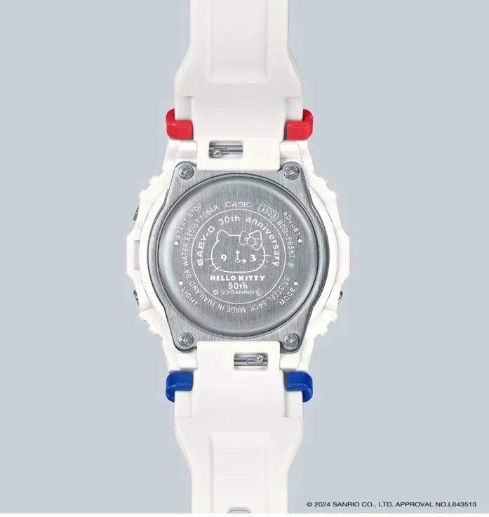 Hello Kitty Casio BABY-G Shock Watch 50th Anniversary BNWT - Image 3 of 4