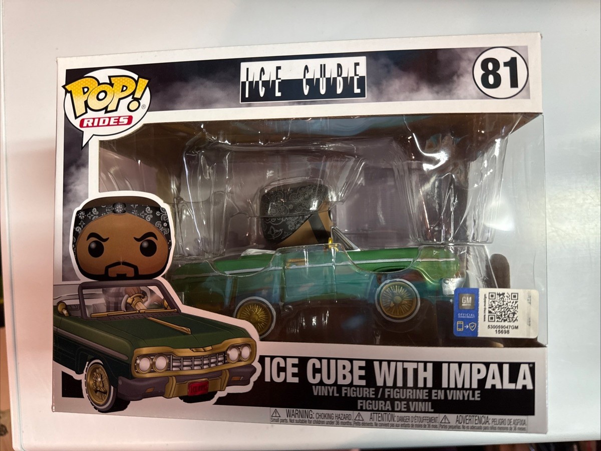 Funko Pop! Rides: Ice Cube with Impala (6 inch) #81 for sale