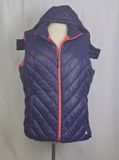 Tek Gear Puffer Vest Womens XL Purple Pink Ho...