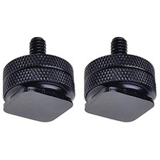 Durable 1/4 Inch Hot Shoe Mount Adapter for DSLR - Connects Multiple Accessories
