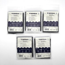 Bombas Set 5 Underwear Panties Black Onyx Soft Stretchable XS Small 00-4