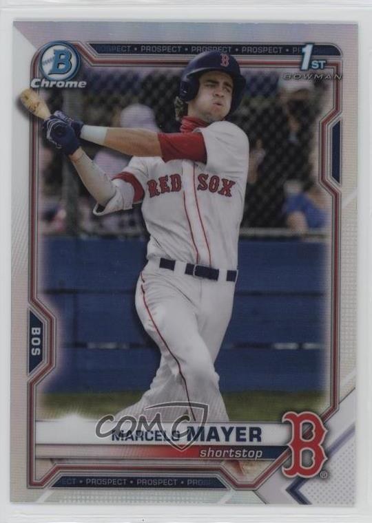 2021 Bowman Draft Chrome Refractor Marcelo Mayer #BDC-174 12g7