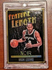 2017-18 Panini Noir - Feature Length Metal Frame - Kawhi Leonard #254 20/25