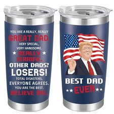 Father's Day Papa Gifts from Daughter, Son, Kids - Dad Gifts from Father-Navy