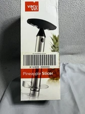 Vacu Vin Pineapple Slicer Corer Cut Fruit Tool Stainless Steel