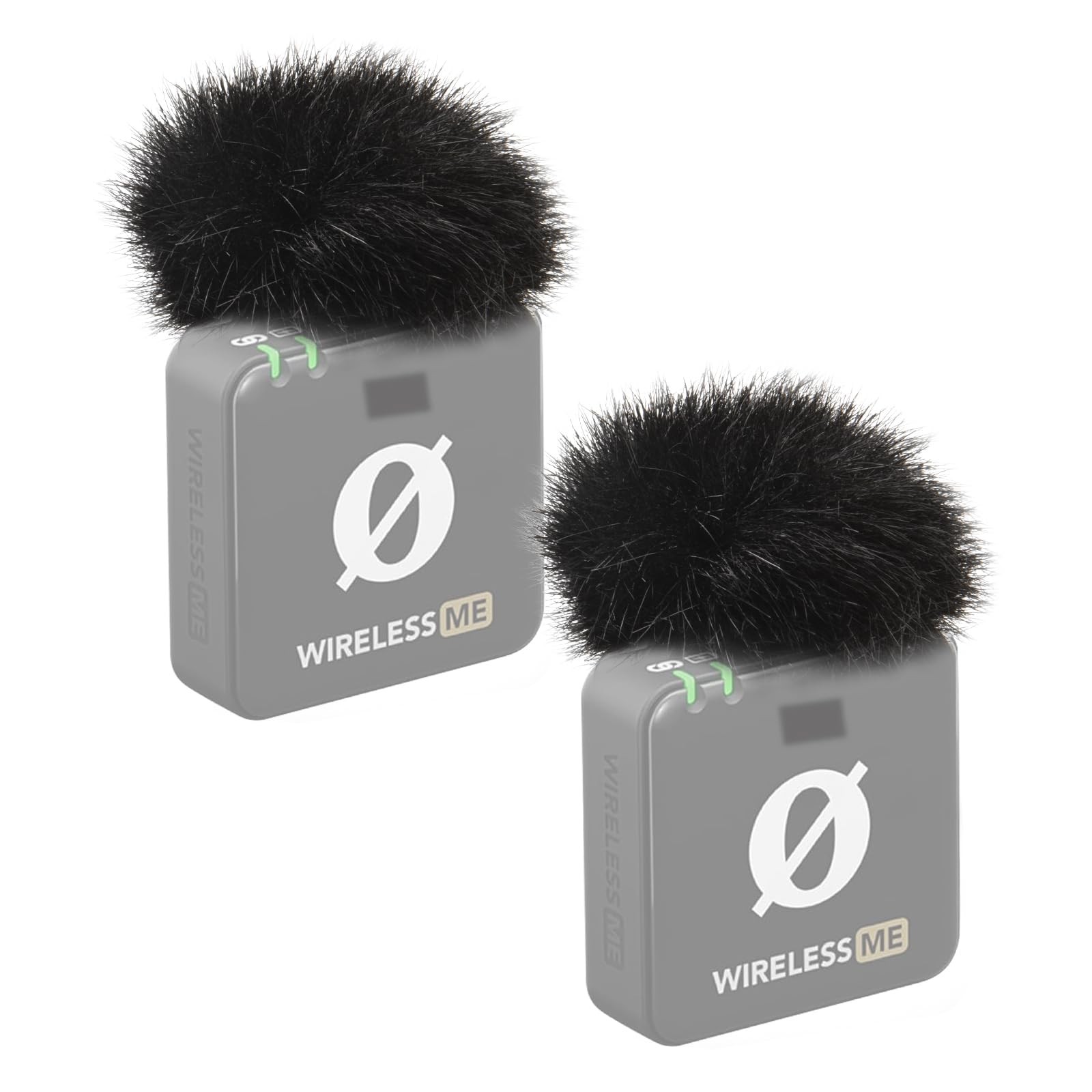 Furry Windscreen Pop Filter for Rode Wireless Me Microphone-image