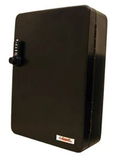  Dual Access Combination Key Cabinet With Black 4-Dial 122 Hook 4 Dial Black