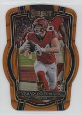 2022 Panini Select Club Level Orange Prizm Die-Cut /199 Teagan Quitoriano 1e52