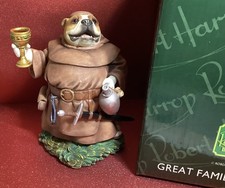 ROBERT HARROP DOGGIE PEOPLE - BULLDOG FRIAR TUCK BOXED DPG02 FIRST EDITION LE