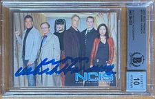 MARK HARMON SIGNED 2012 NCIS PROMOS #P1 BAS BGS AUTOGRAPH AUTO 10 VERY RARE